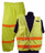 ANSI CLASS 2 Economy Cell Phone Road Cests & Pant Ensembles US made safety vests, reflective vests, and reflective clothing - at wholesale!